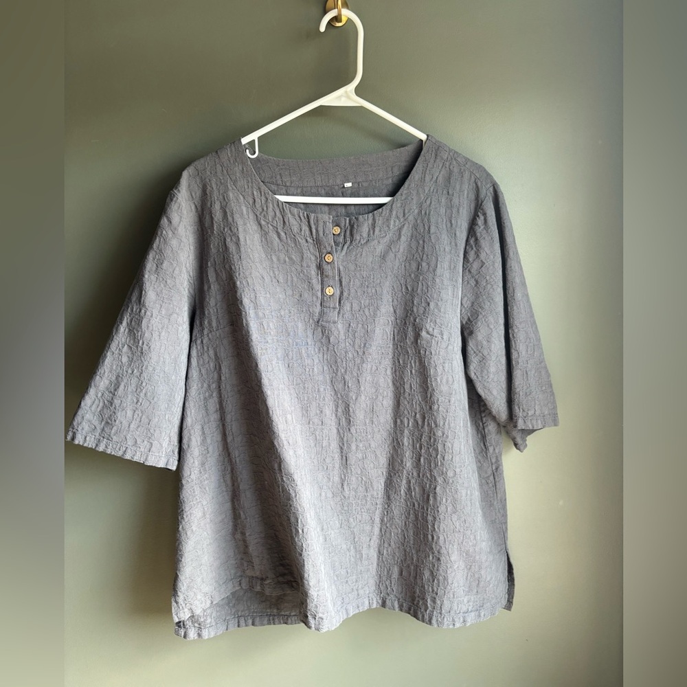 Minibee Gray Women's Blouse